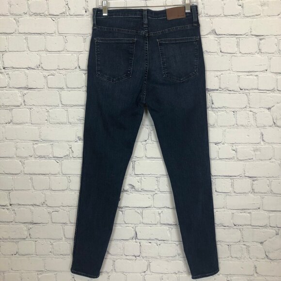 Madewell 10" High Rise Skinny Jeans Size 28 - Picture 3 of 9